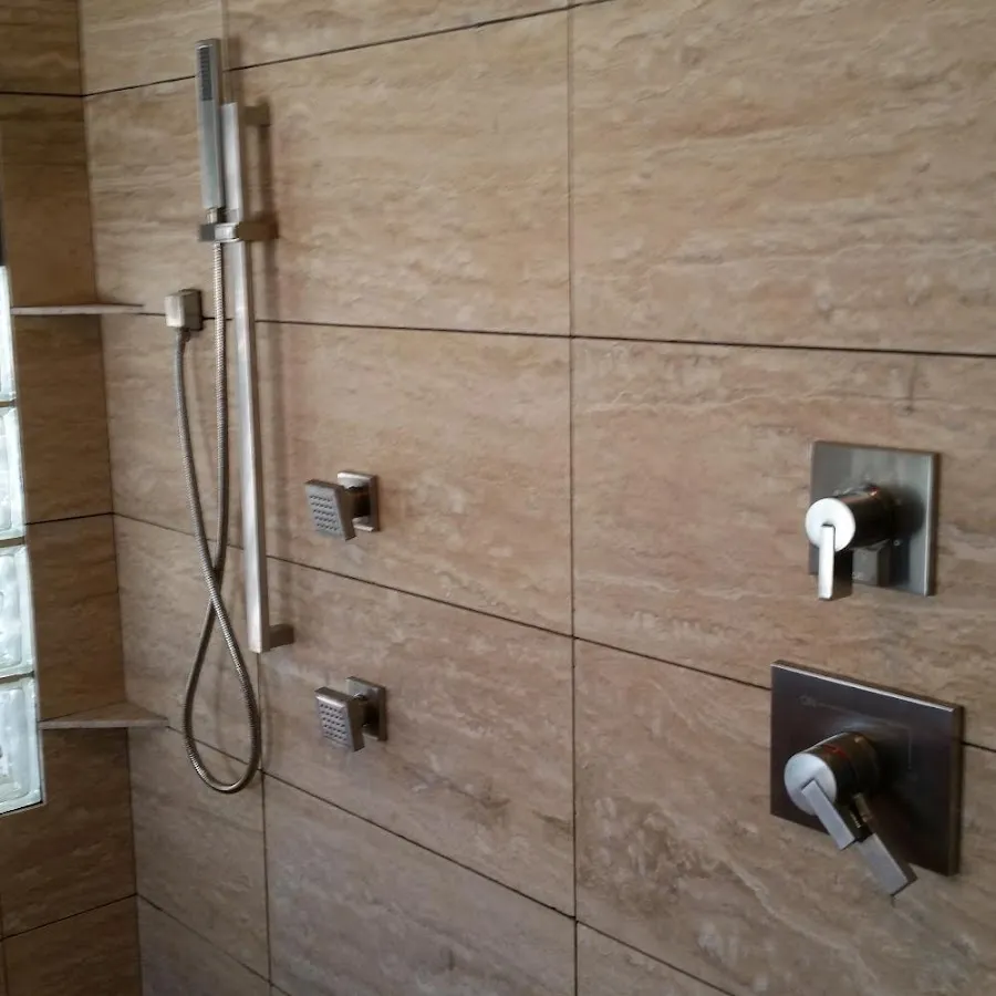 Shower fixture installation for Water Heater Installation in Bridgton